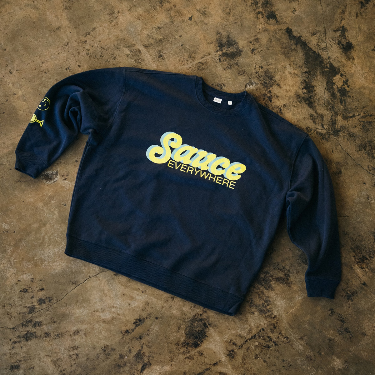 Navy Sweater – Sauce Everywhere
